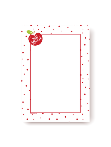 Bloc de Notas Manzana