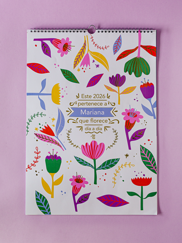 Calendario Florecer
