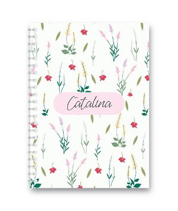 Libreta Floral