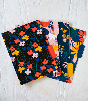 Folders Floral Set de 4