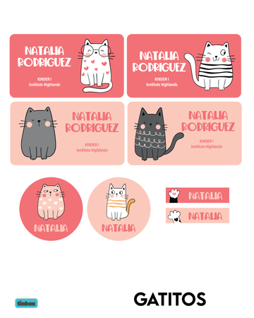 Etiquetas Gatitos