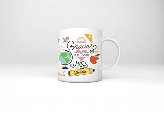 Taza Profe o Miss