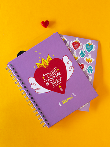 Libreta Don't Stop Me Now