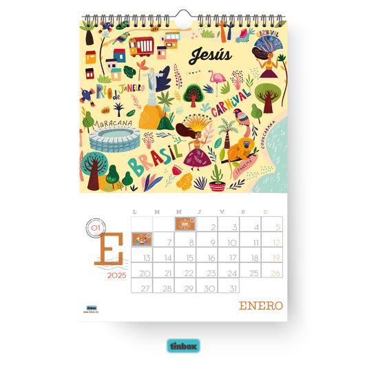 Calendario Travel