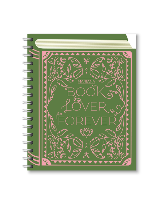 Libreta Book Lover Verde