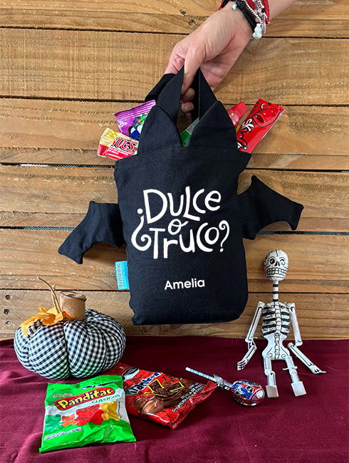 Mini Bolsa Murciélago Dulce o Truco