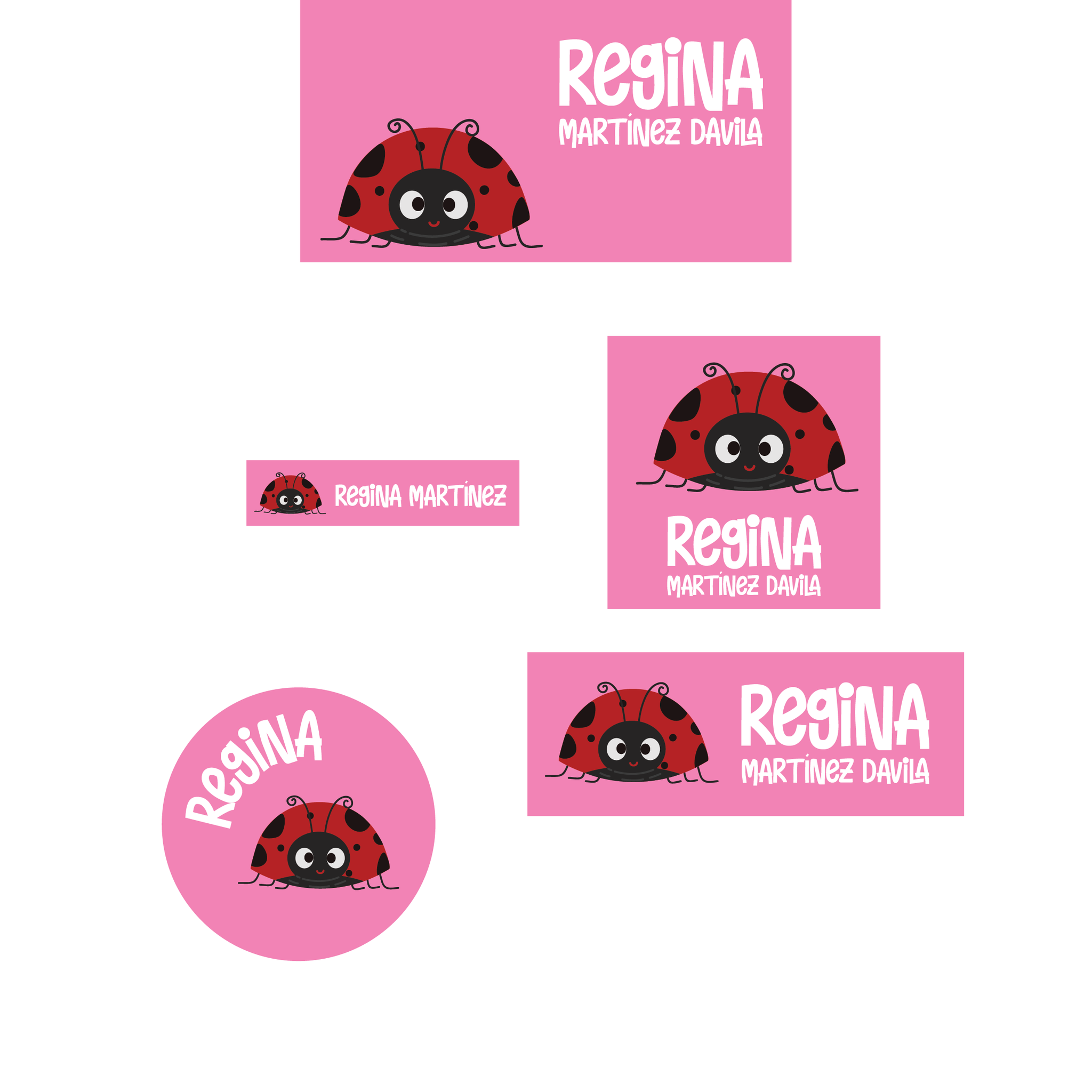 Etiquetas Baby Catarina