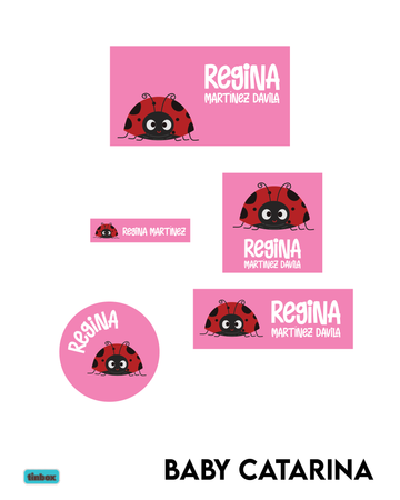 Etiquetas Baby Catarina