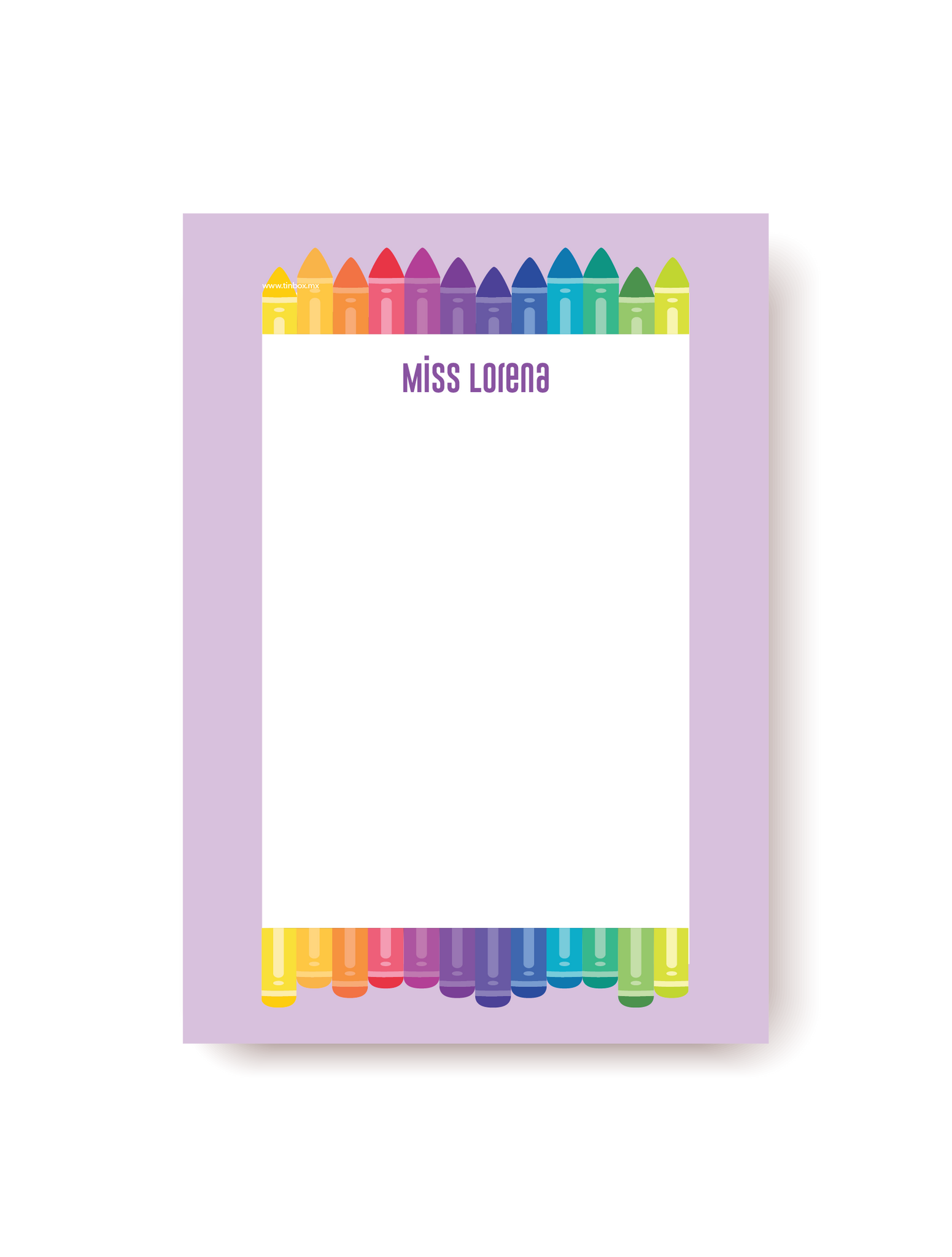 Bloc de Notas Colores