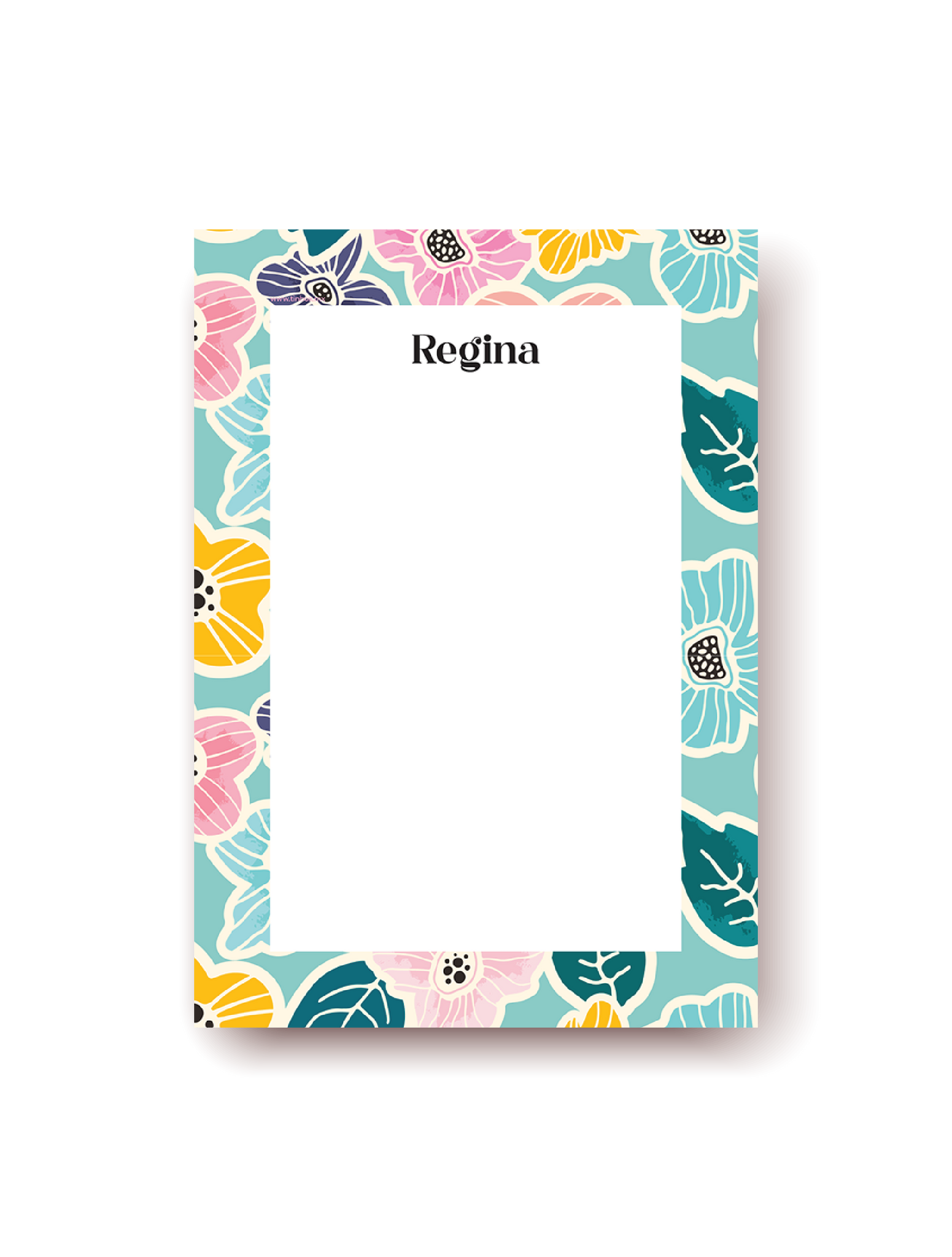 Bloc de Notas Flor Tropical