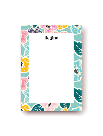 Bloc de Notas Flor Tropical