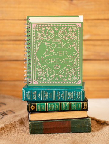 Libreta Book Lover Verde