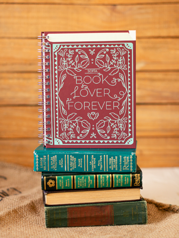Libreta Book Lover Vino