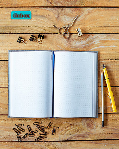 Bullet Journal Tela Gris