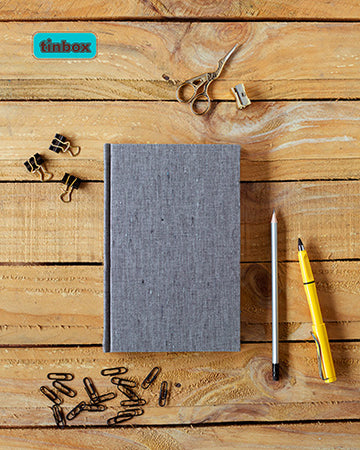 Bullet Journal Tela Gris