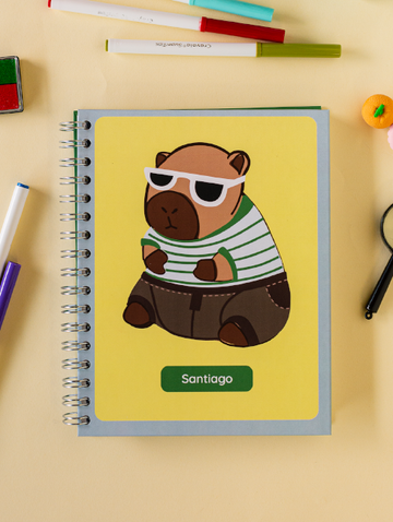 Libreta Infantil Capibara