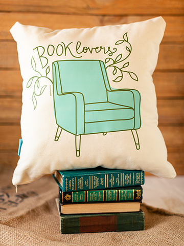 Cojin Book Lover Sillón
