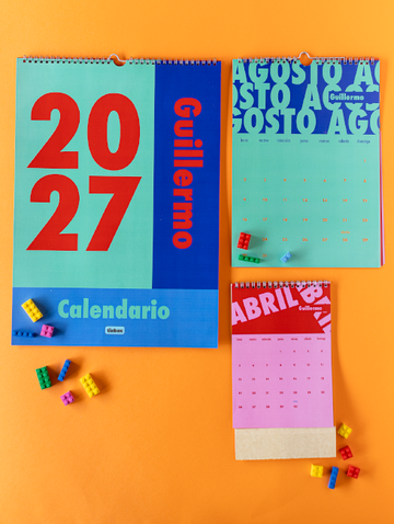 Calendario Color Block