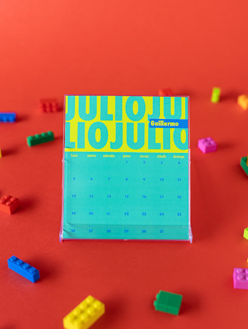 Calendario CD Color Block