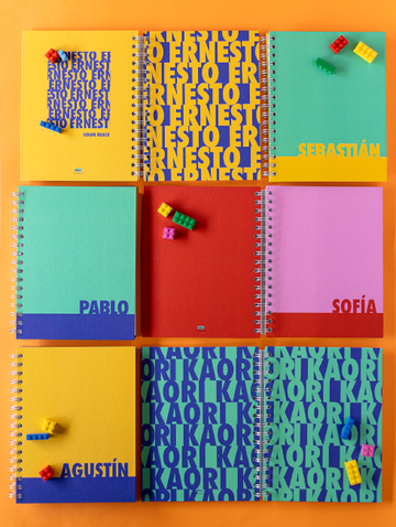 Libreta Color Block