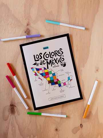 Libro para colorear COLORES MÉXICO