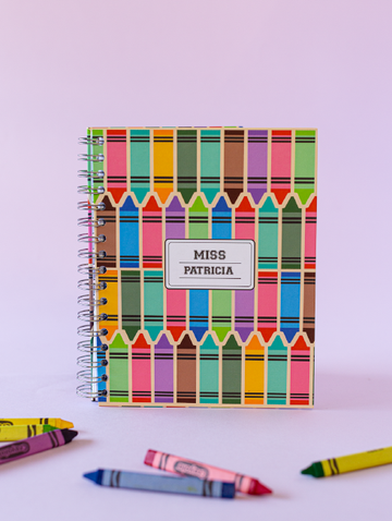 Libreta Crayones