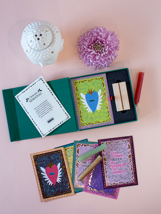 Kit Oráculo semanal y libreta