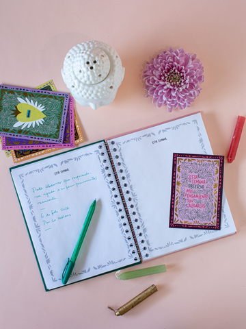 Kit Oráculo semanal y libreta