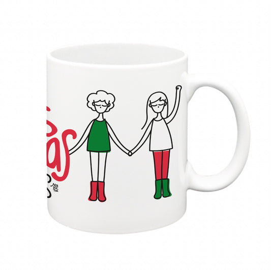 Taza Somos Chingonas y Mexicanas