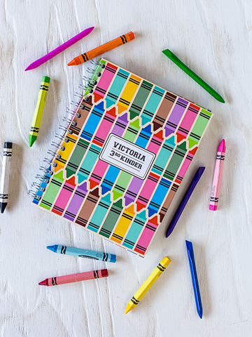 Libreta Infantil Crayones