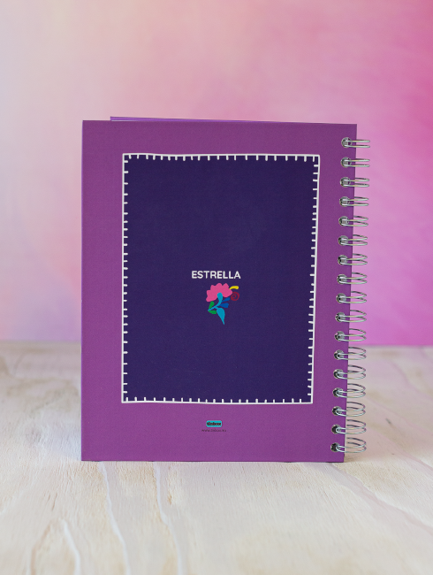 Libreta Mamita Linda y Querida - lila