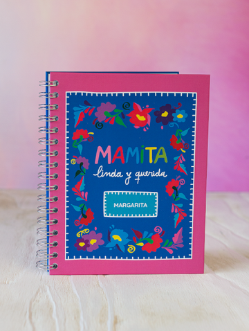 Libreta Mamita Linda y Querida - rosa