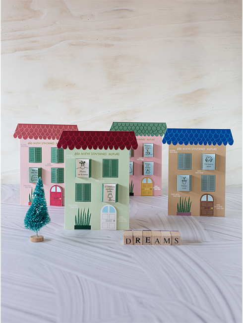 Postales "Casitas de Amor"