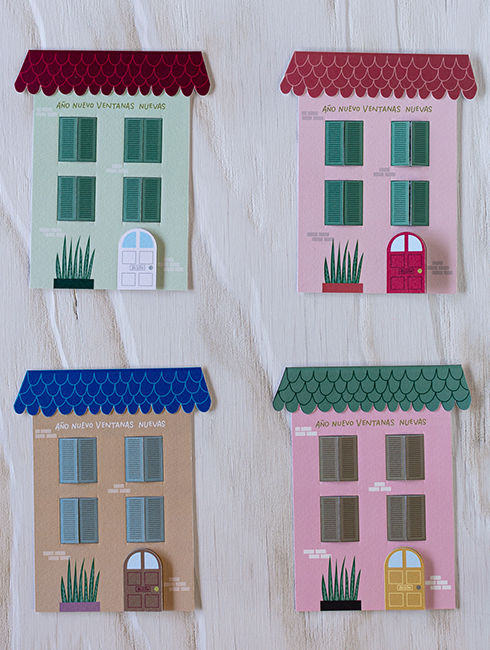 Postales "Casitas de Amor"