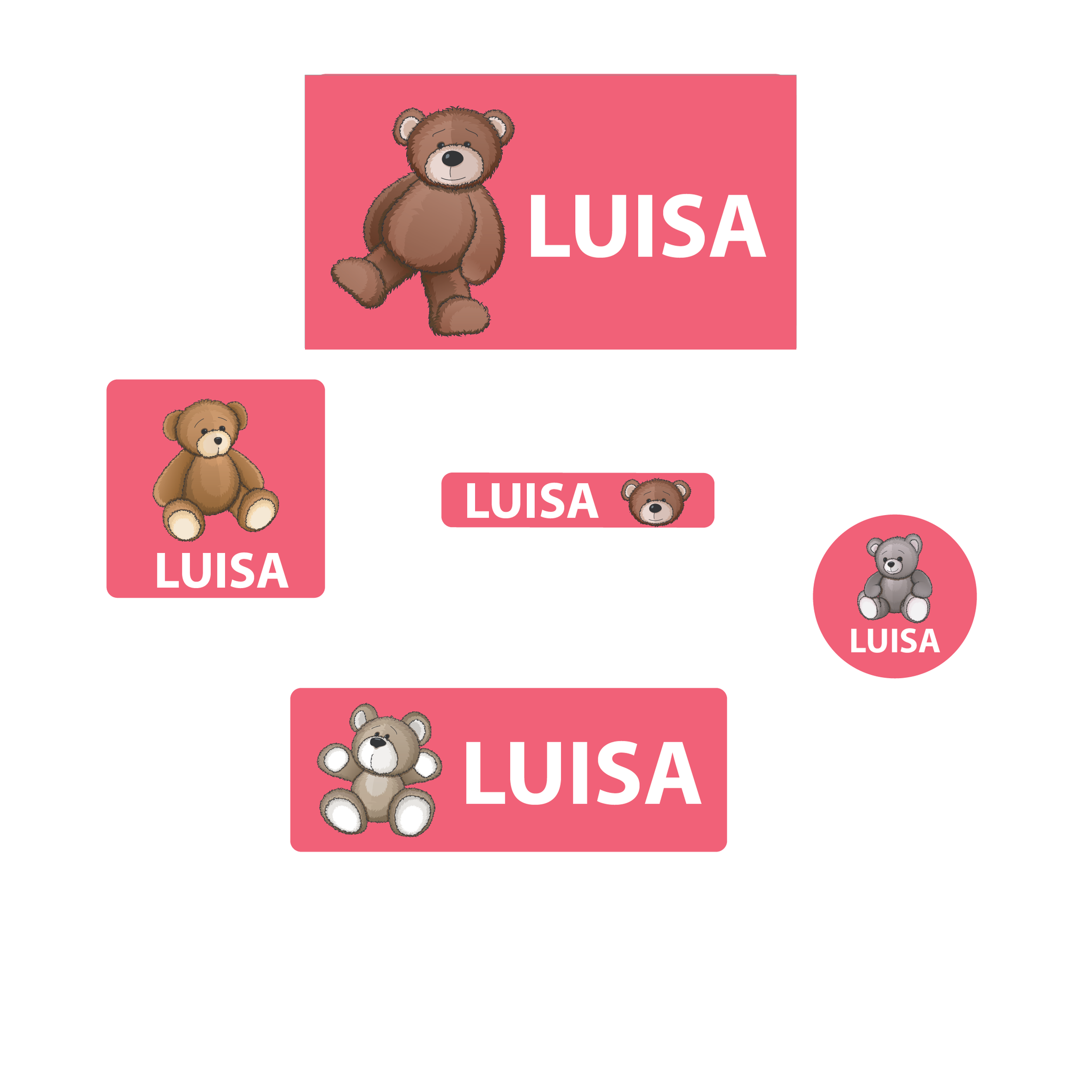 Etiquetas Teddy Bear